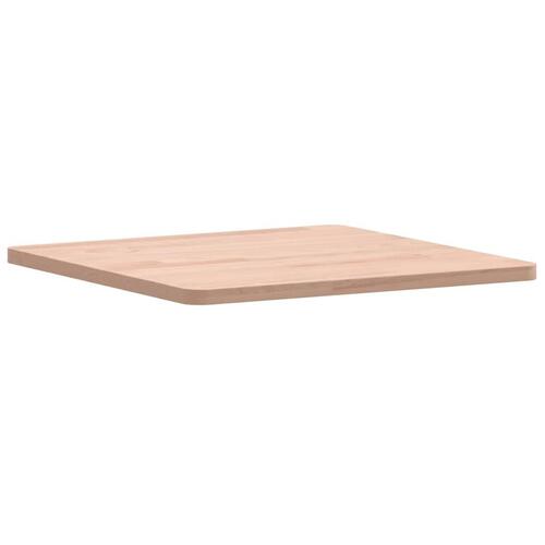 Bordplade 40x40x1,5 cm firkantet massivt bøgetræ
