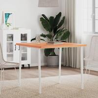 Bordplade 80x80x2,5 cm firkantet massivt bøgetræ