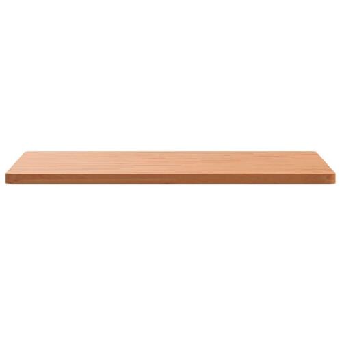 Bordplade 80x80x2,5 cm firkantet massivt bøgetræ