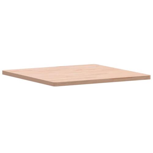 Bordplade 70x70x2,5 cm firkantet massivt bøgetræ