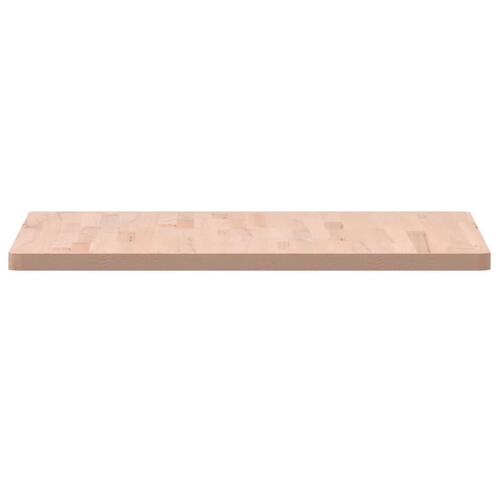 Bordplade 70x70x2,5 cm firkantet massivt bøgetræ