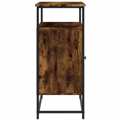Skænk 100x35x80 cm konstrueret træ røget egetræsfarve