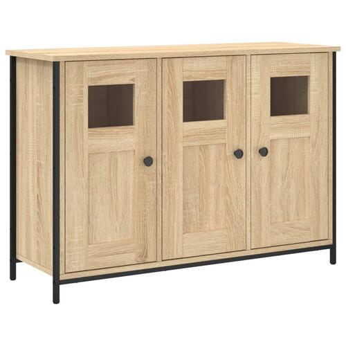 Skænk 100x35x70 cm konstrueret træ sonoma-eg