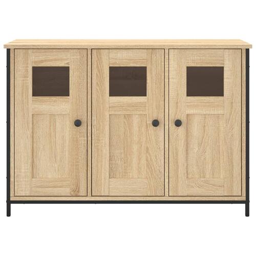 Skænk 100x35x70 cm konstrueret træ sonoma-eg