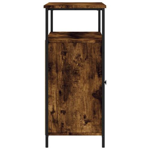Skænk 100x35x80 cm konstrueret træ røget egetræsfarve