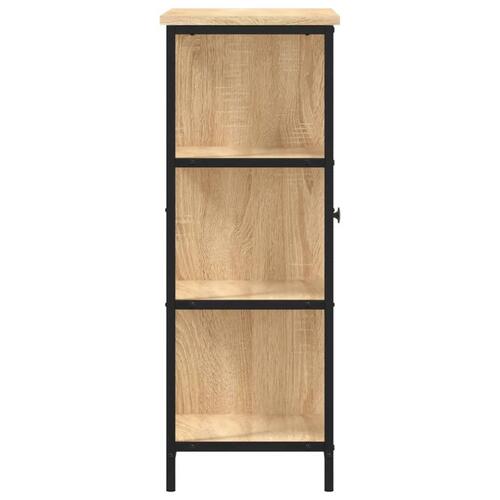 Skænk 70x30x80 cm konstrueret træ sonoma-eg