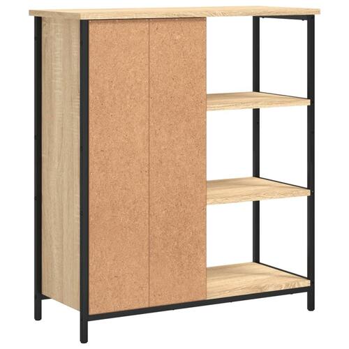 Skænk 70x30x80 cm konstrueret træ sonoma-eg