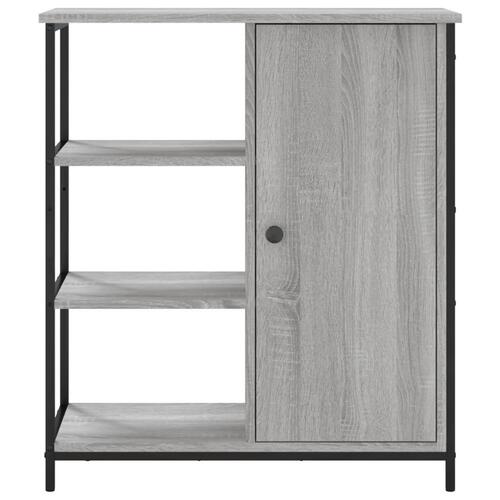 Skænk 70x30x80 cm konstrueret træ grå sonoma-eg