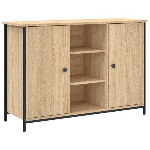 Skænk 100x35x70 cm konstrueret træ sonoma-eg