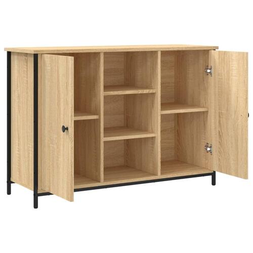 Skænk 100x35x70 cm konstrueret træ sonoma-eg