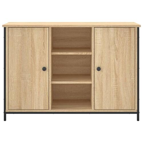Skænk 100x35x70 cm konstrueret træ sonoma-eg