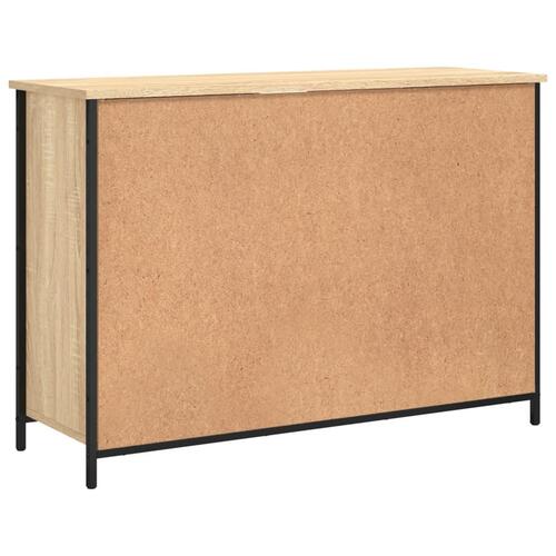 Skænk 100x35x70 cm konstrueret træ sonoma-eg