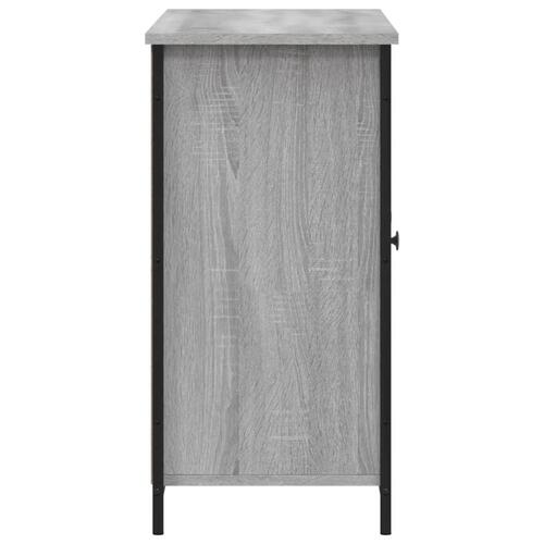 Skænk 100x35x70 cm konstrueret træ grå sonoma-eg