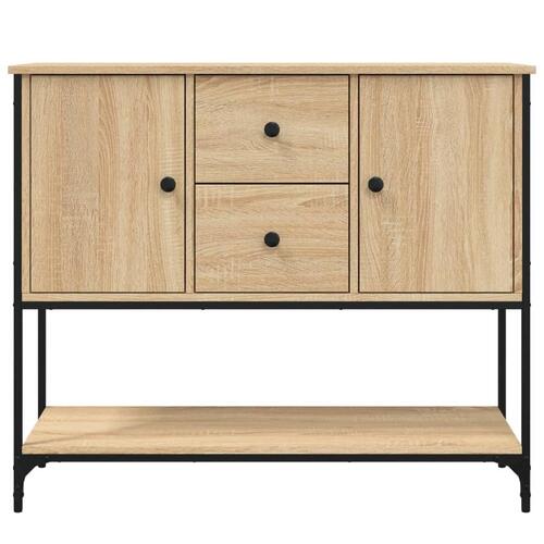 Skænk 100x36x85 cm konstrueret træ sonoma-eg