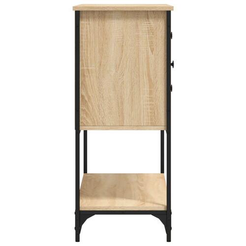 Skænk 100x36x85 cm konstrueret træ sonoma-eg
