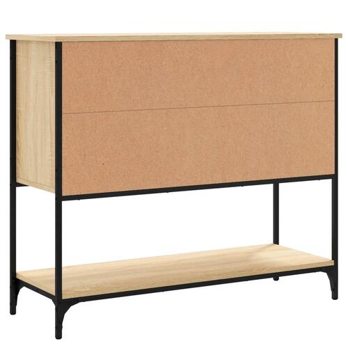 Skænk 100x36x85 cm konstrueret træ sonoma-eg