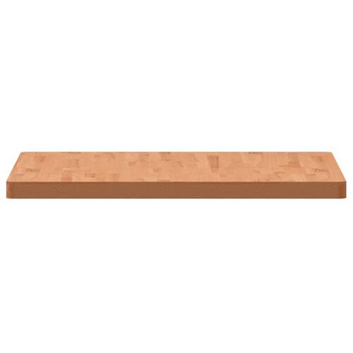 Bordplade 80x80x4 cm firkantet massivt bøgetræ