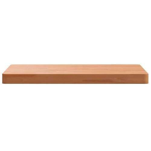 Bordplade 60x60x4 cm firkantet massivt bøgetræ