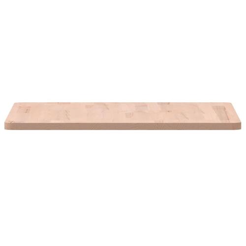 Bordplade 50x50x1,5 cm firkantet massivt bøgetræ