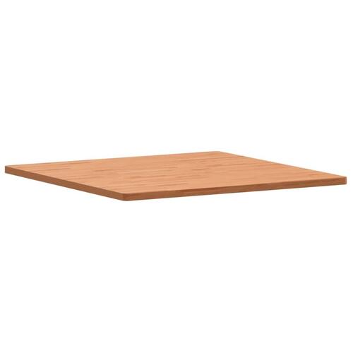 Bordplade 90x90x2,5 cm firkantet massivt bøgetræ