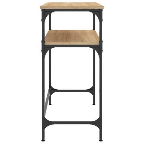 Konsolbord 75x35,5x75 cm konstrueret træ sonoma-eg
