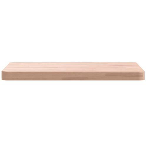 Bordplade 40x40x2,5 cm firkantet massivt bøgetræ