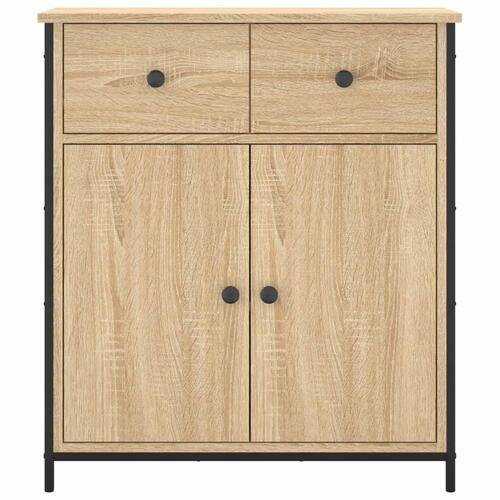 Skænk 70x30x80 cm konstrueret træ sonoma-eg