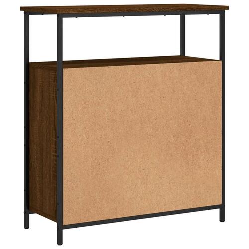 Skab 70x30x80 cm konstrueret træ brun egetræsfarve