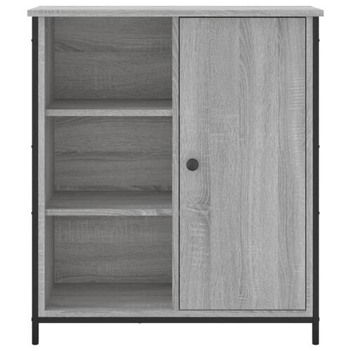 Skænk 70x30x80 cm konstrueret træ grå sonoma-eg