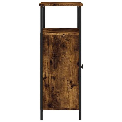Skænk 70x30x80 cm konstrueret træ røget egetræsfarve