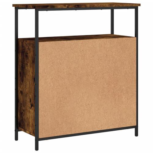 Skænk 70x30x80 cm konstrueret træ røget egetræsfarve