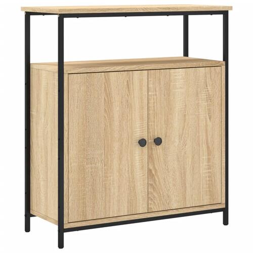 Skænk 70x30x80 cm konstrueret træ sonoma-eg
