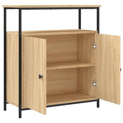 Skænk 70x30x80 cm konstrueret træ sonoma-eg