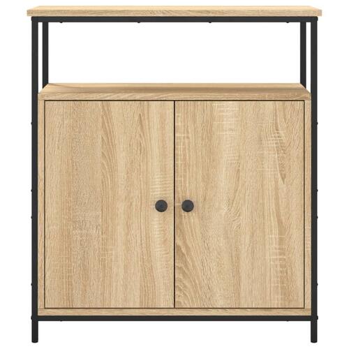 Skænk 70x30x80 cm konstrueret træ sonoma-eg