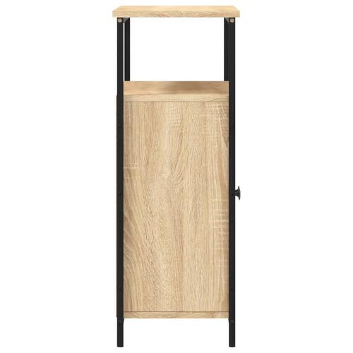 Skænk 70x30x80 cm konstrueret træ sonoma-eg