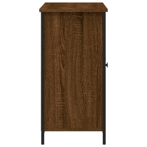 Skænk 100x35x70 cm konstrueret træ brun egetræsfarve