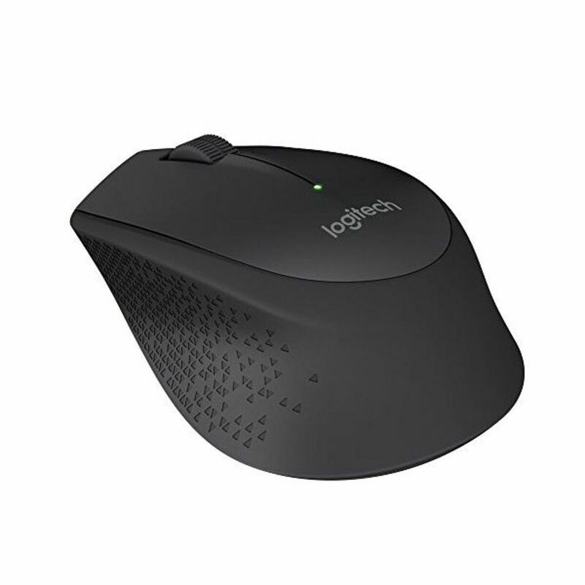 Trådløs mus Logitech M280 1000 dpi Sort