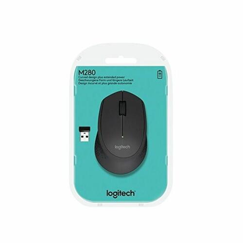 Trådløs mus Logitech M280 1000 dpi Sort