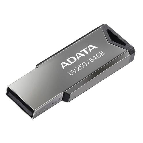 USB-stik Adata UV250 Sølvfarvet 64 GB