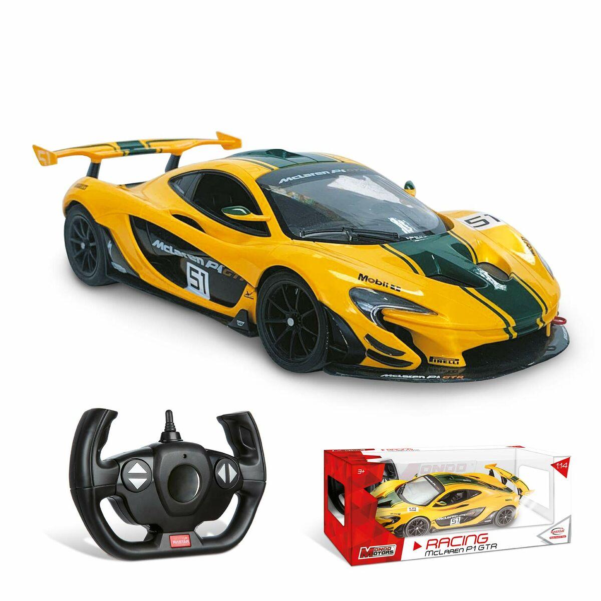 Fjernstyret Bil Mondo McLaren P1 GTR 1:14 Gul