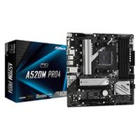 Motherboard ASRock A520M Pro4 AMD AMD AM4