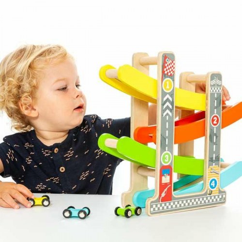 Bilbane i træ med ramper - Moltó