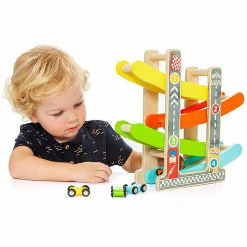 Bilbane i træ med ramper - Moltó