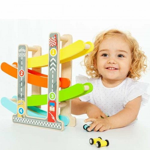 Bilbane i træ med ramper - Moltó