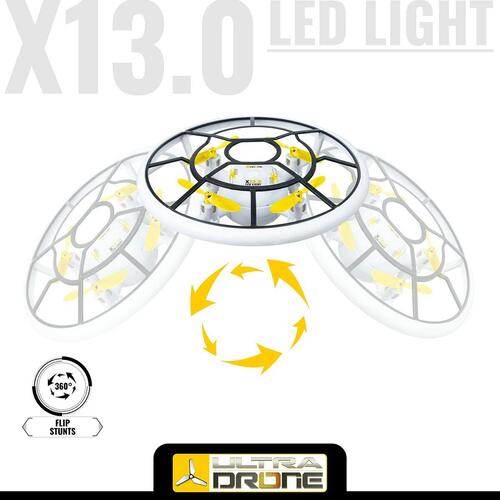 Fjernstyret Drone Mondo Ultradrone X13 LED Lys