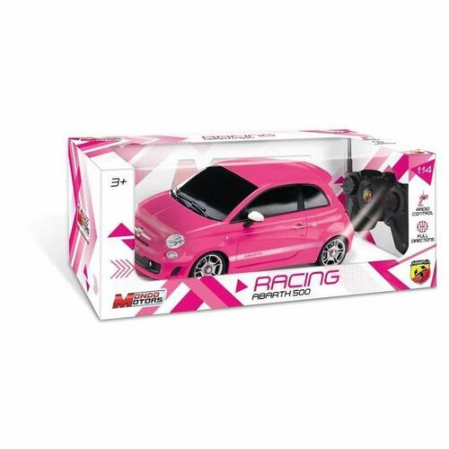 Fjernstyret Bil Mondo Fiat 500 Abarth Pink 1:14