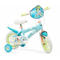 Børnecykel Bluey 12" Blå Grøn
