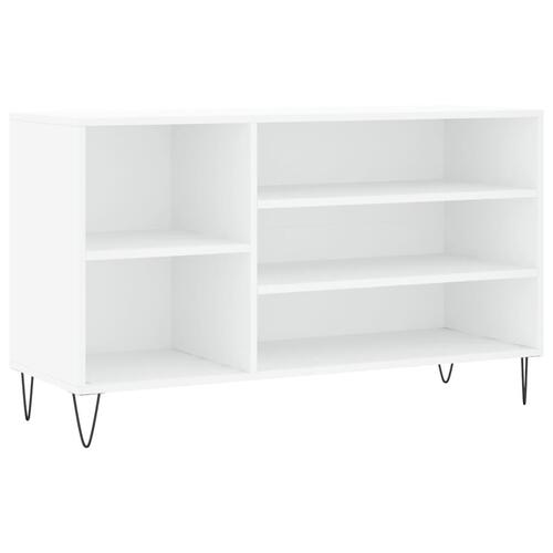 Skoreol 102x36x60 cm konstrueret træ hvid