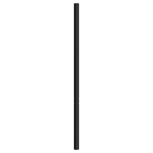 Sengegavl 200 cm i metal - sort, udskiftningsgavl