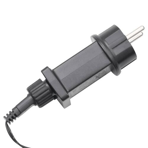 LED-juletræ til flagstang 1534 LED'er 500 cm flerfarvet lys